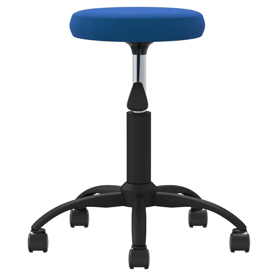 Chaise de salle à manger Bleu Velours - 3