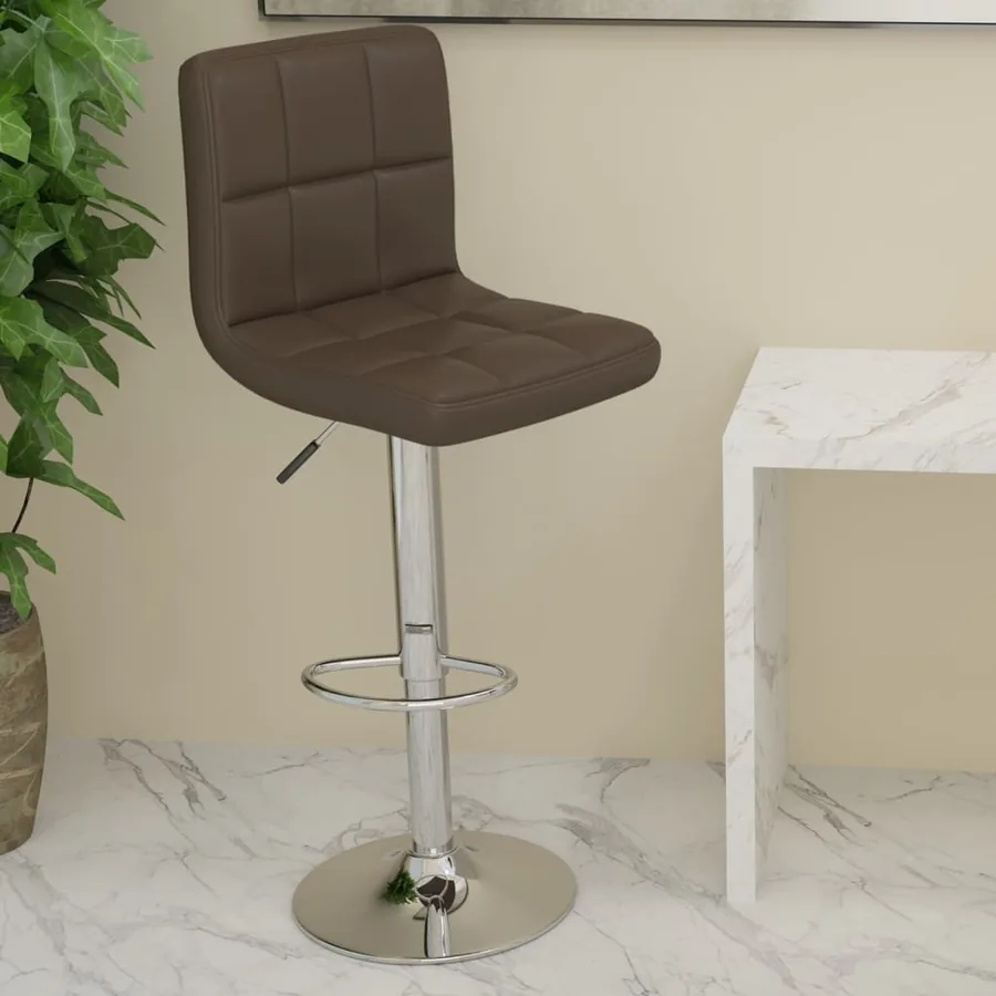 Tabouret de bar Marron Similicuir