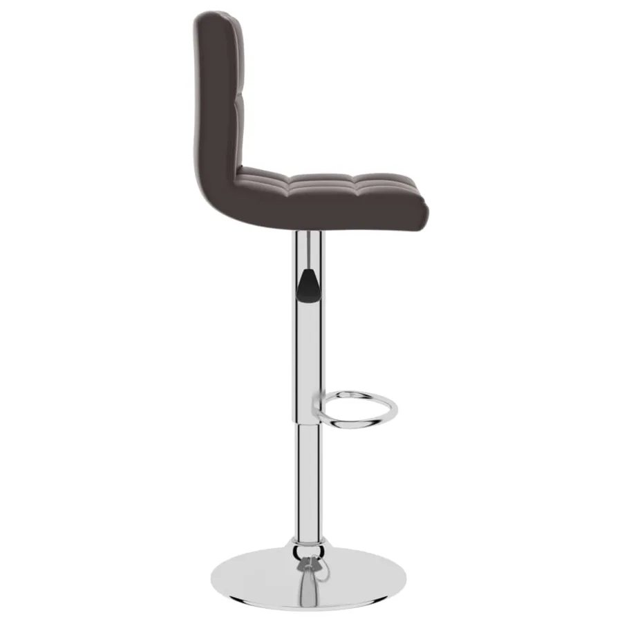 Tabouret de bar Marron Similicuir - 4