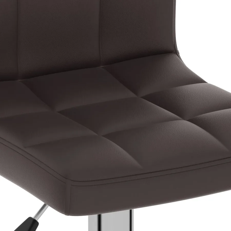 Tabouret de bar Marron Similicuir - 7