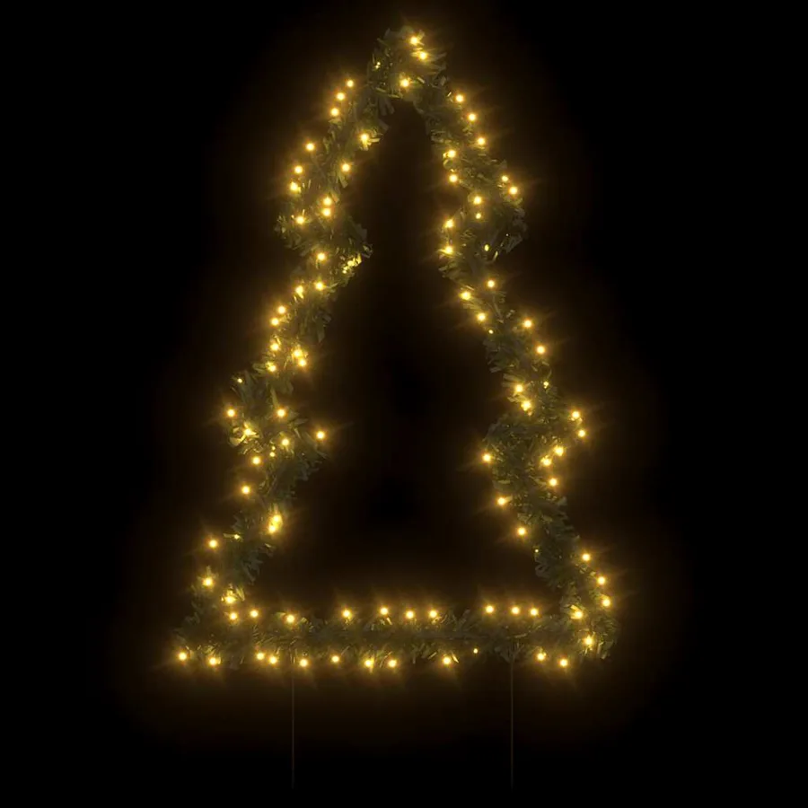 Décoration lumineuse arbre de Noël avec piquets 115 LED 90 cm - 3