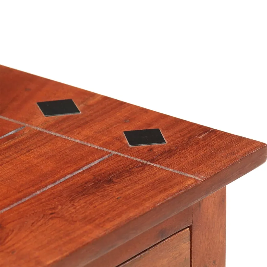 Table de chevet 40 x 30 x 50 cm Bois d'acacia massif - 4