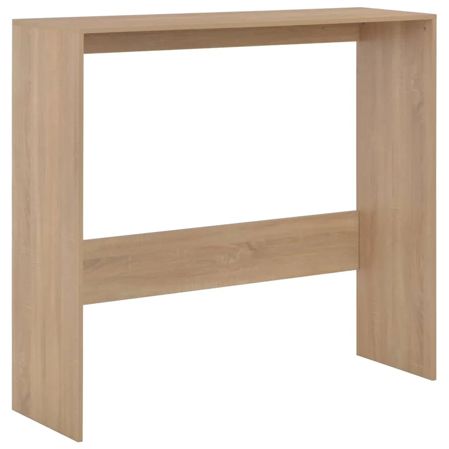 Table de bar avec 2 dessus de table Chêne 130x40x120 cm - 7