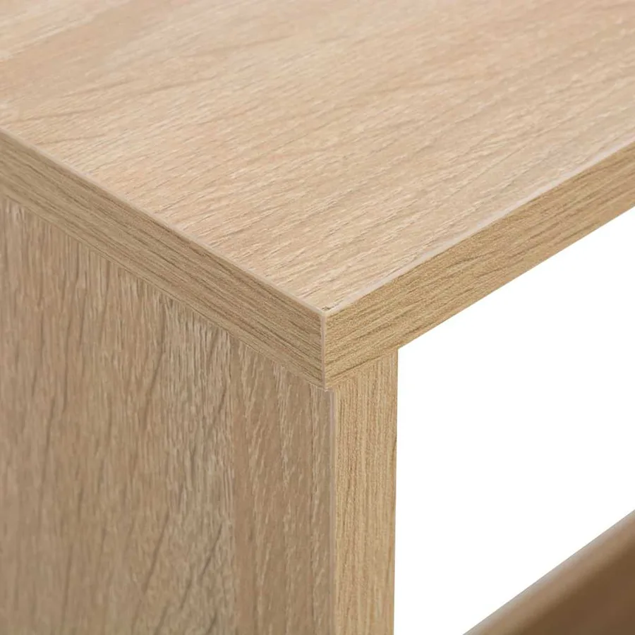 Table de bar avec 2 dessus de table Chêne 130x40x120 cm - 9