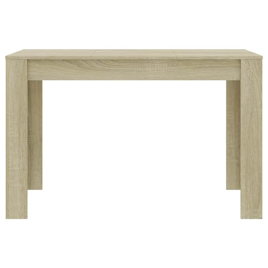 Table à manger Chêne sonoma 120x60x76 cm Bois d'ingénierie - 4