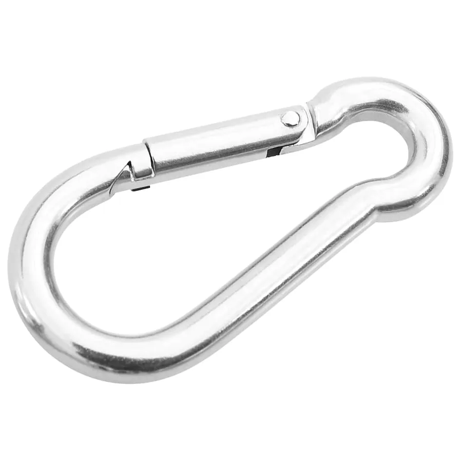 Jeu d'accessoires de voile d'ombrage 9 pcs Acier inoxydable - 4