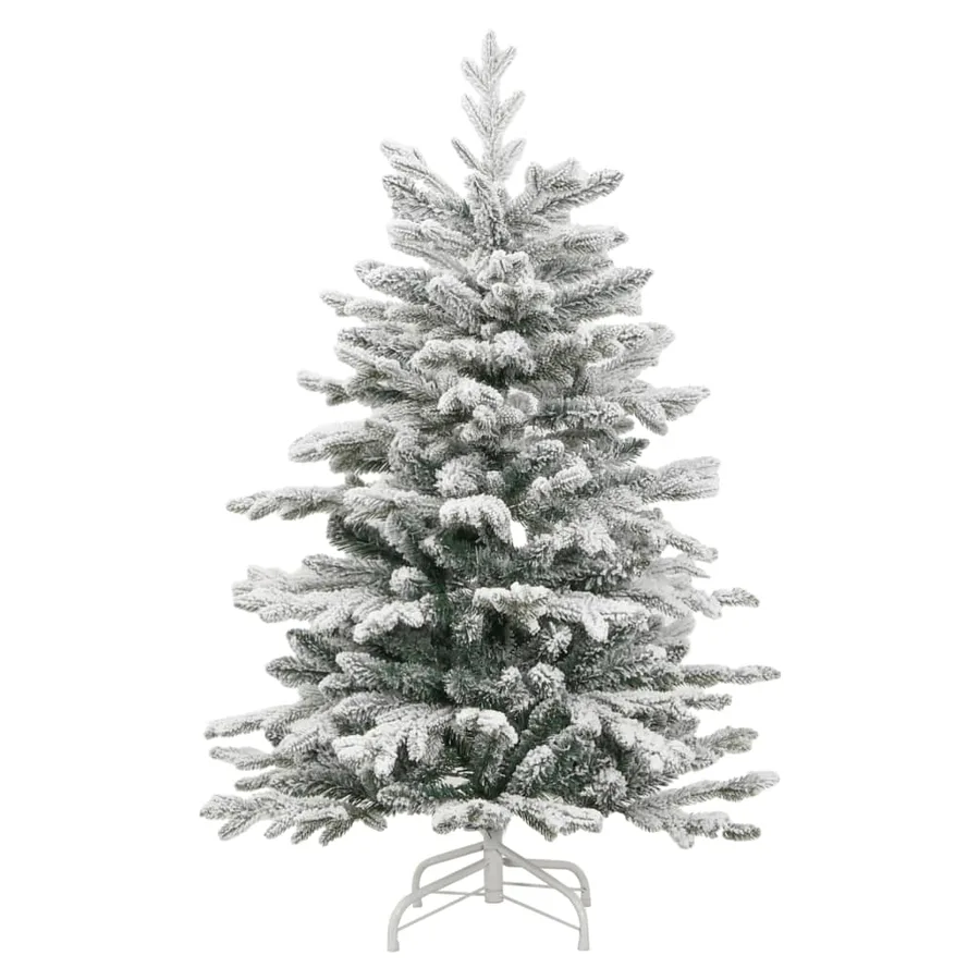 Sapin de Noël artificiel à charnières avec neige floquée 150 cm - 2