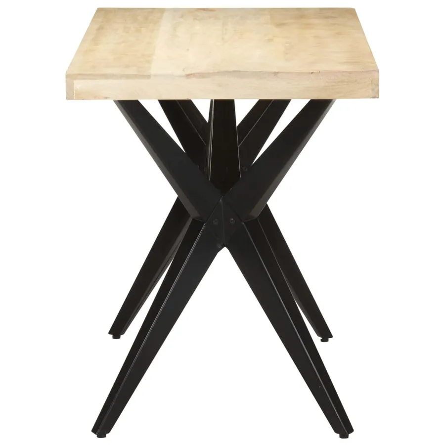 Table à manger 120x60x76 cm Bois de manguier massif - 3