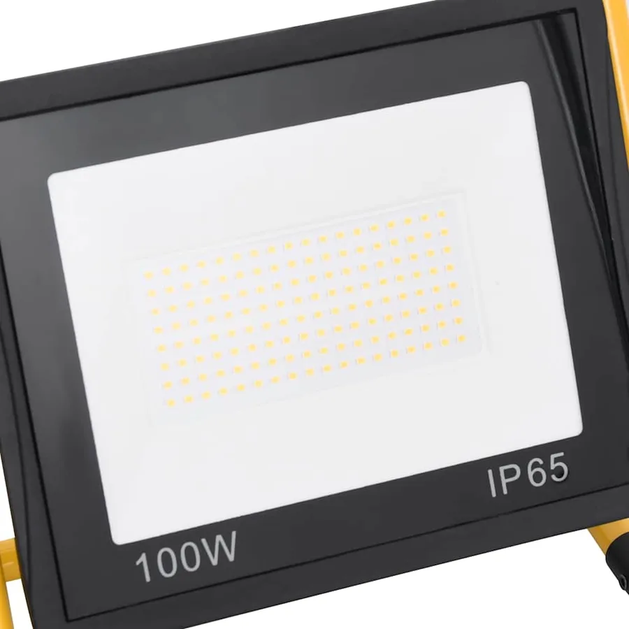 Projecteur à LED avec poignée 100 W Blanc chaud - 9