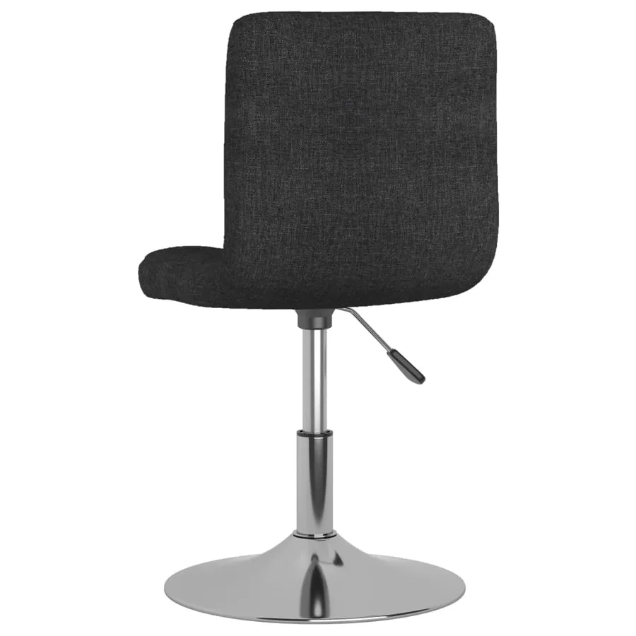 Chaises pivotantes à manger lot de 6 Noir Tissu - 4