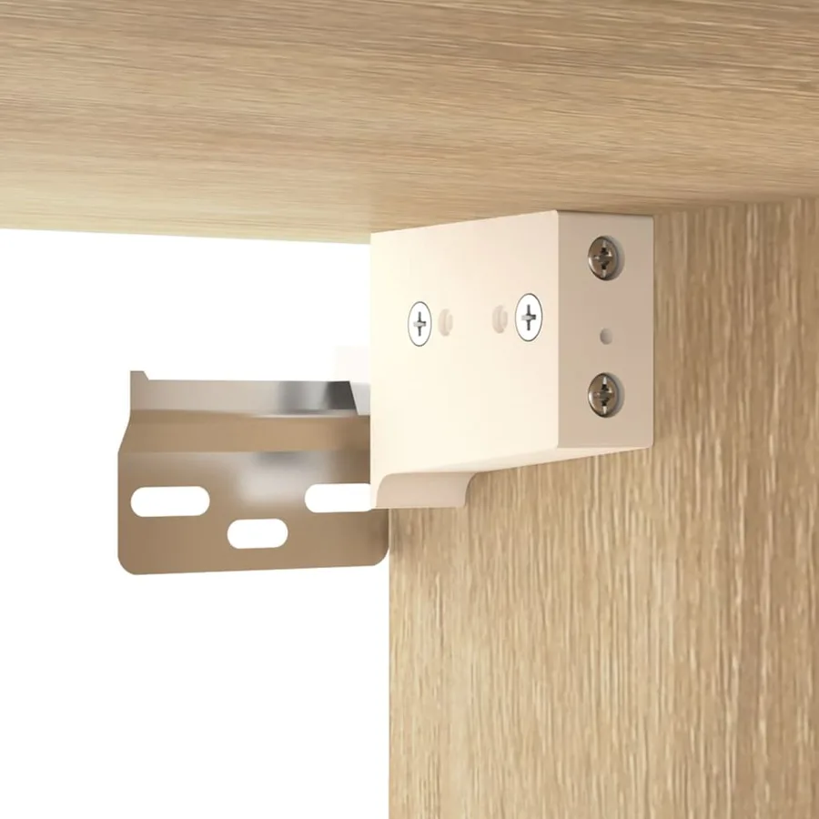Ensemble de meubles de salle de bain 3 pcs Chêne sonoma - 7