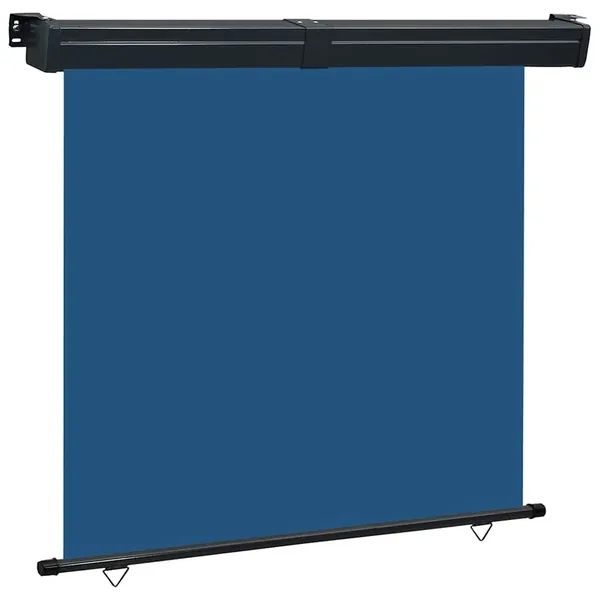 Auvent latéral de balcon 175x250 cm Bleu