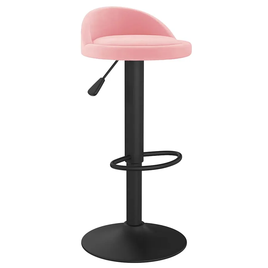 Tabouret de bar Rose Velours - 2