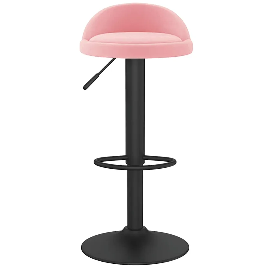 Tabouret de bar Rose Velours - 3