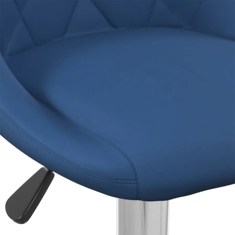 Tabouret de bar Bleu Velours - 7