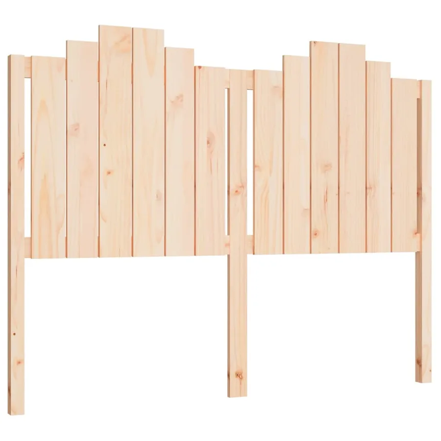 Tête de lit 146x4x110 cm Bois massif de pin - 2
