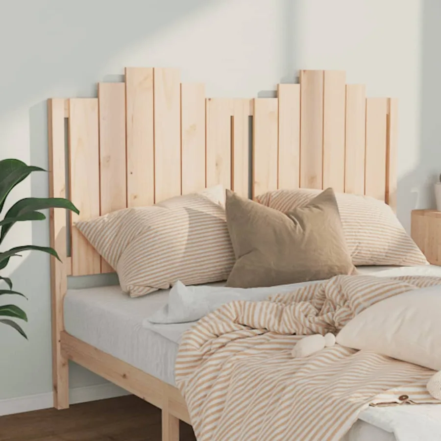 Tête de lit 146x4x110 cm Bois massif de pin - 3