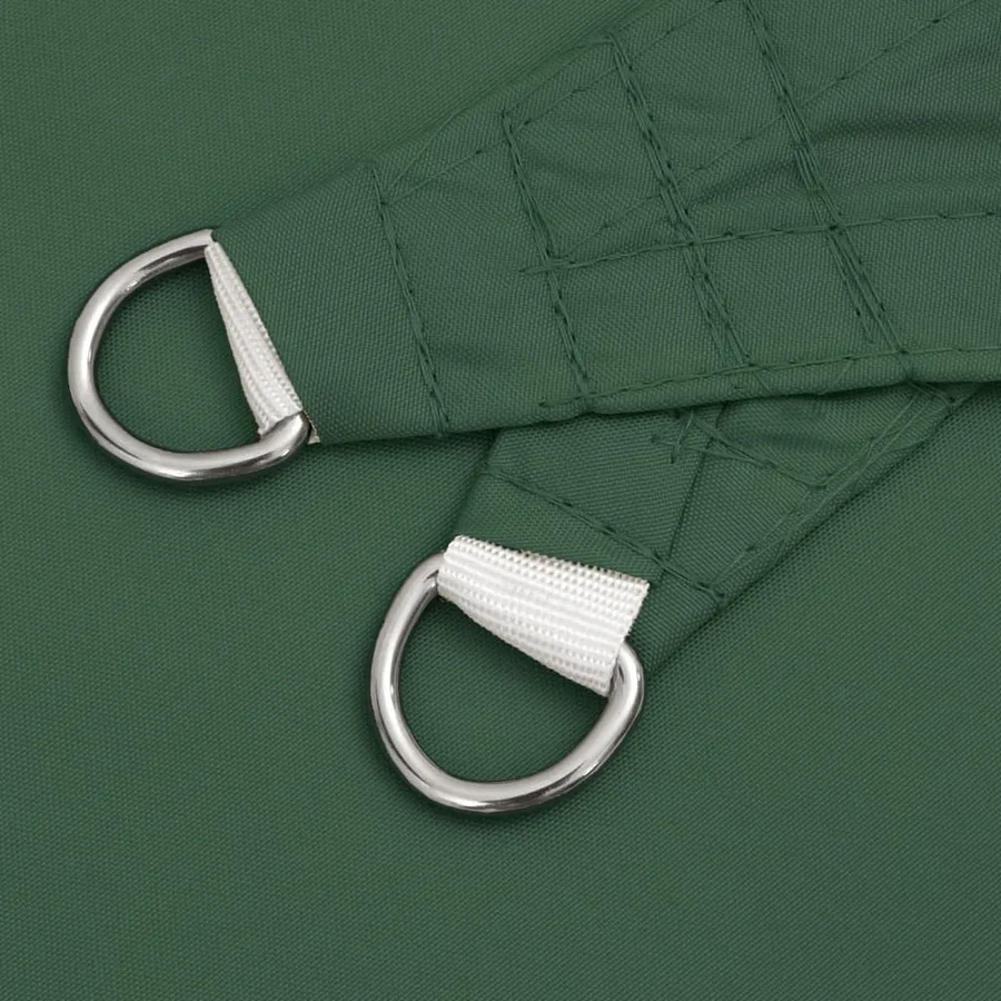 Voile parasol tissu oxford triangulaire 3x4x4 m vert foncé - 6