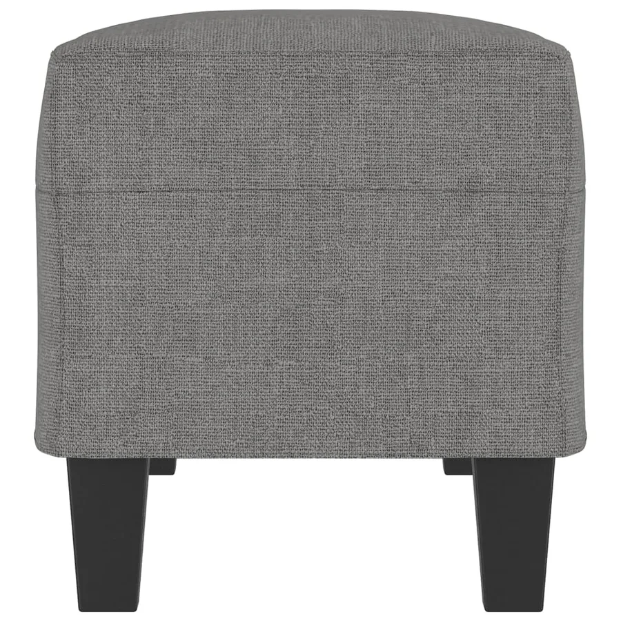Banc Gris foncé 100x35x41 cm Tissu - 4