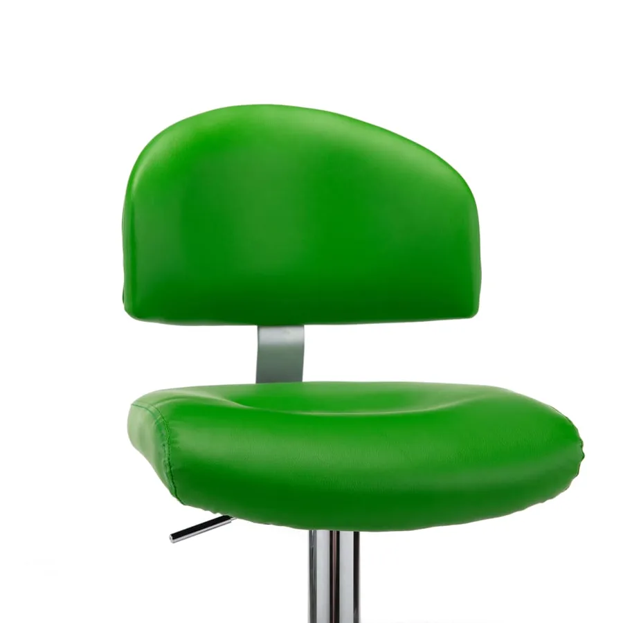 Tabouret de bar Vert Similicuir - 6