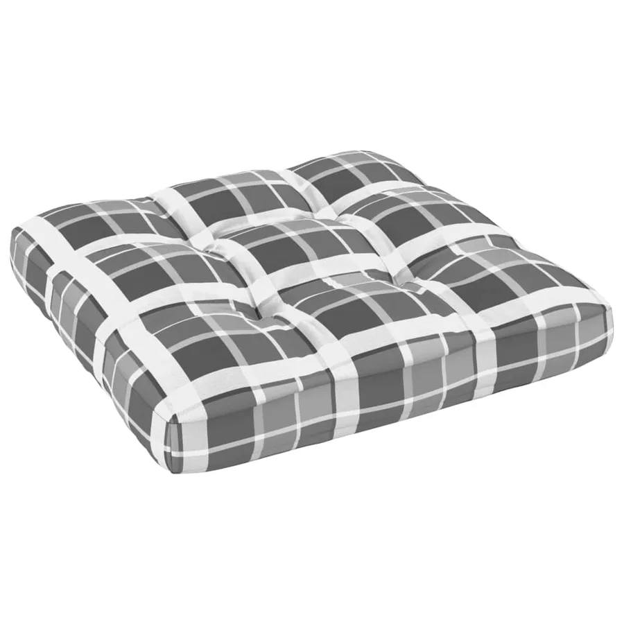 Salon de jardin palette 6pcs avec coussins Bois de pin imprégné - 7