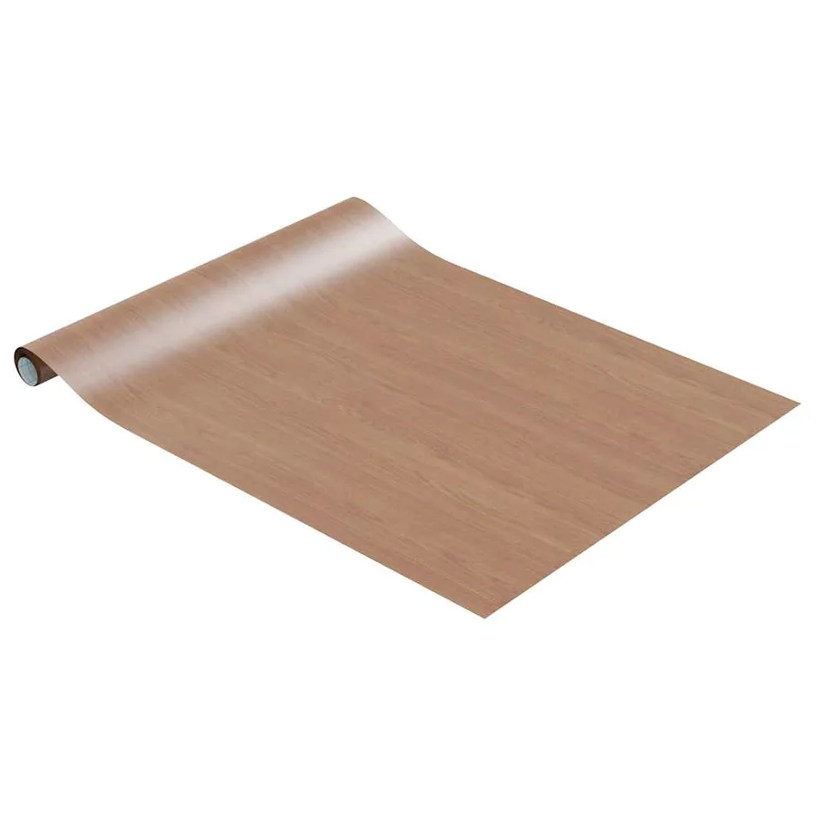 Film autoadhésif pour meubles Chêne clair 500x90 cm PVC - 2