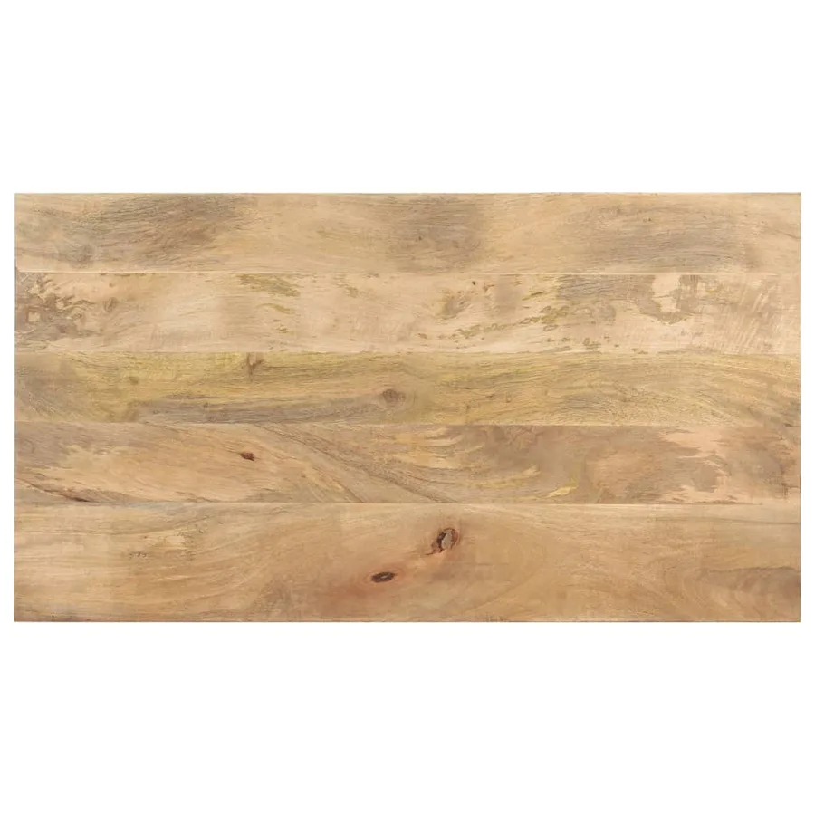 Table basse 110x60x35 cm Bois de manguier massif - 3