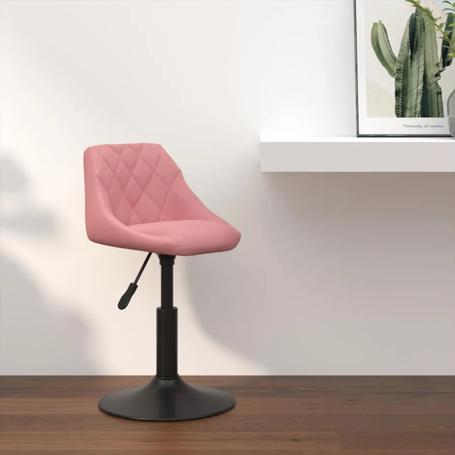 Tabouret de bar Rose 46 x 44 x (62.5-77.5) cm Faux cuir