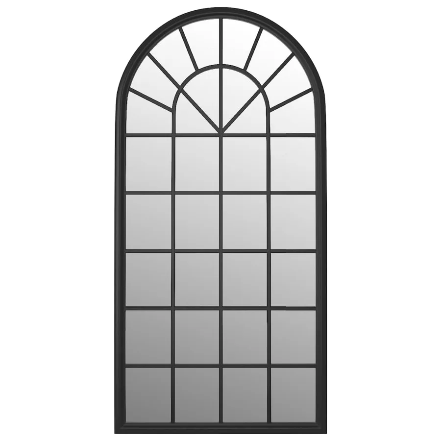 Miroir Noir 90x45 cm Fer pour utilisation à l'intérieur - 2