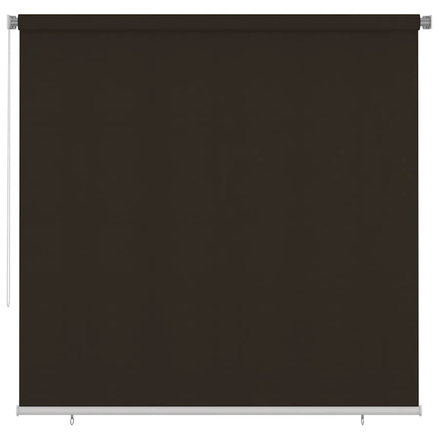 Store roulant d'extérieur 245 (l) x 230 (H) cm marron - 2