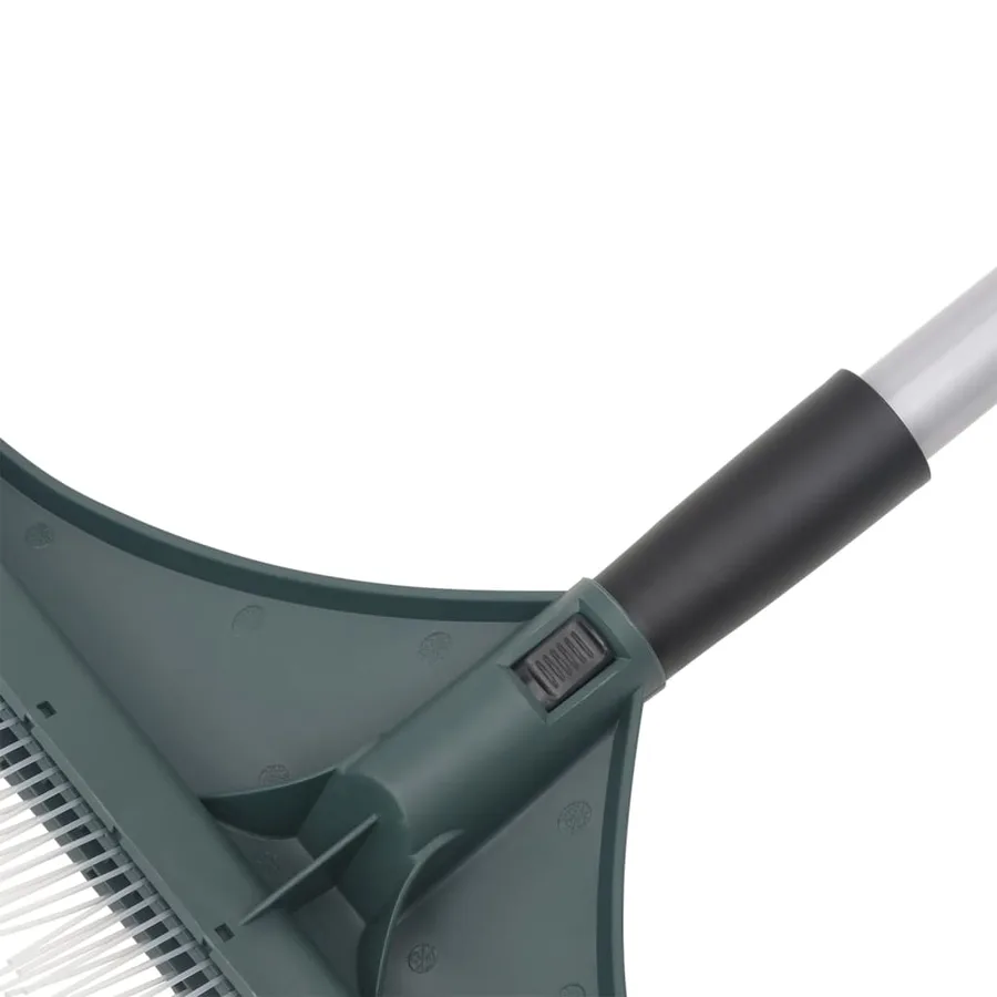Râteau à gazon artificiel vert foncé 131 cm PP - 5