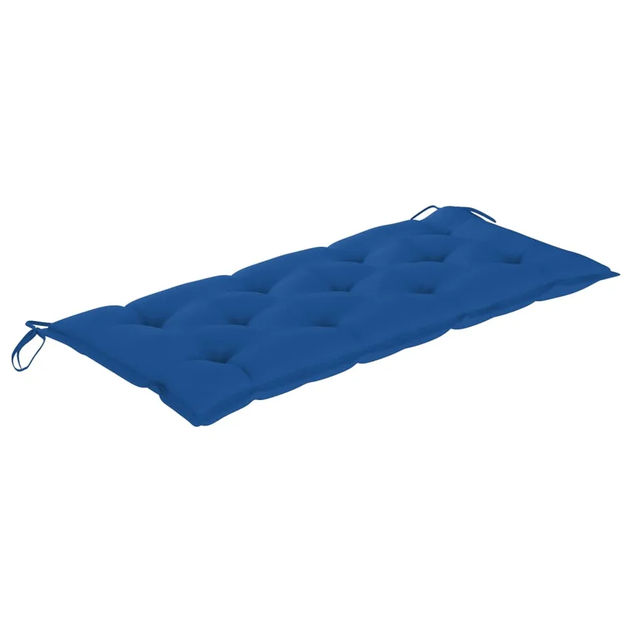 Banc de jardin avec coussin 120 cm Bambou - 6