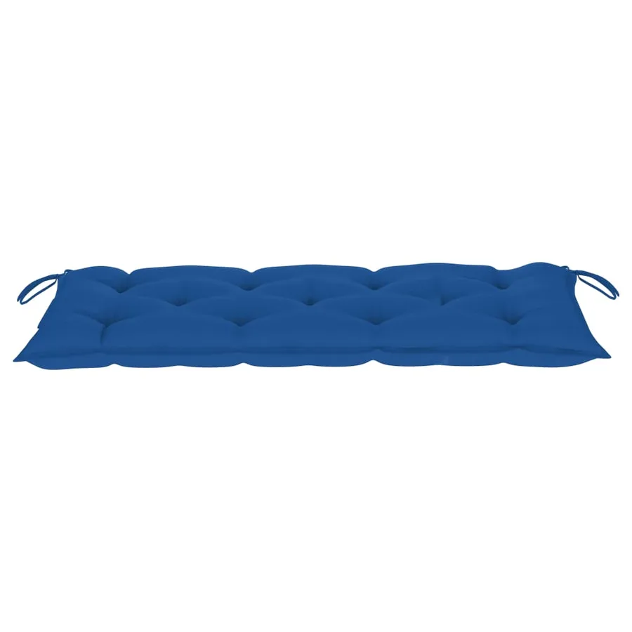 Banc de jardin avec coussin 120 cm Bambou - 7