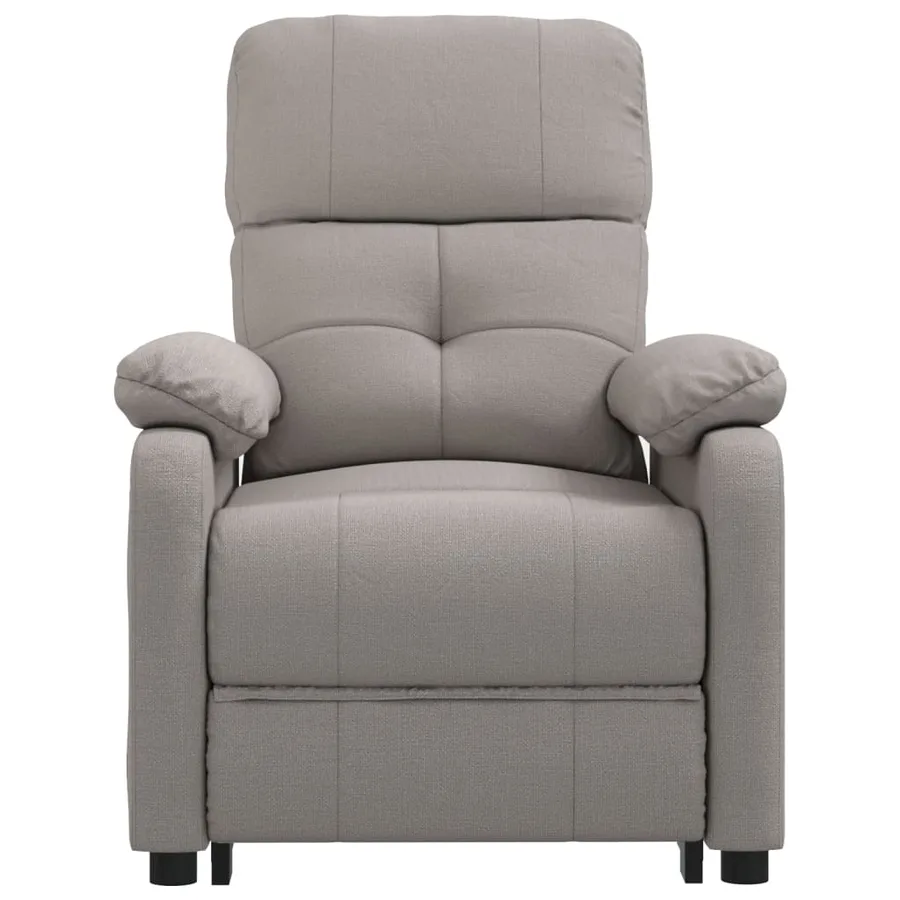 Fauteuil inclinable électrique Taupe Tissu - 4