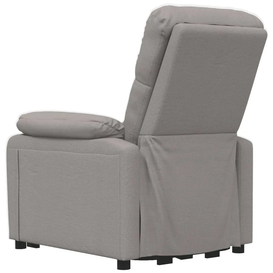 Fauteuil inclinable électrique Taupe Tissu - 6