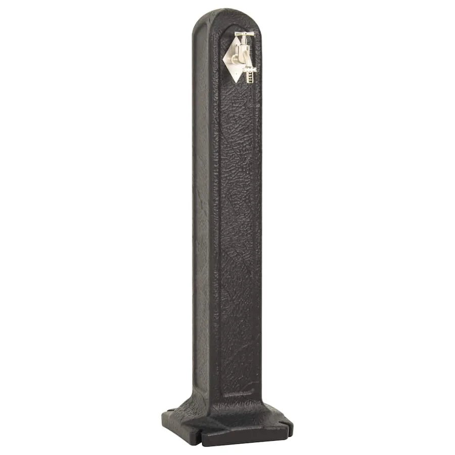 Réservoir de jardin avec robinet Anthracite Aspect de pierre - 2