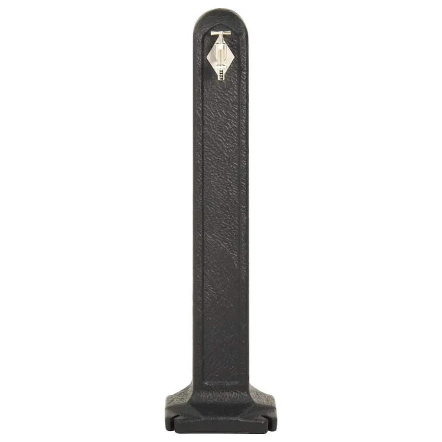Réservoir de jardin avec robinet Anthracite Aspect de pierre - 3