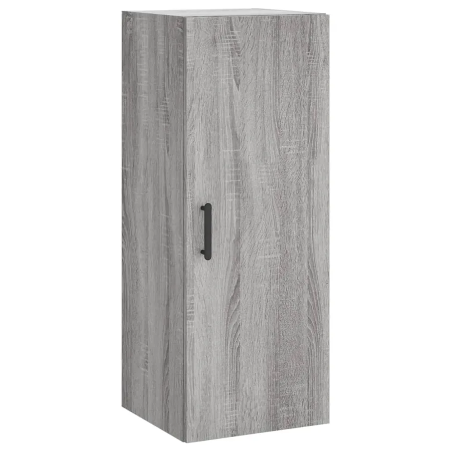 Buffet haut Sonoma gris 34,5x34x180 cm Bois d'ingénierie - 7