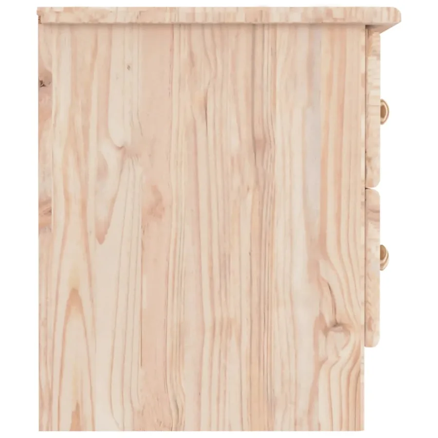 Table de chevet ALTA 41x35x41 cm bois de pin massif - 5