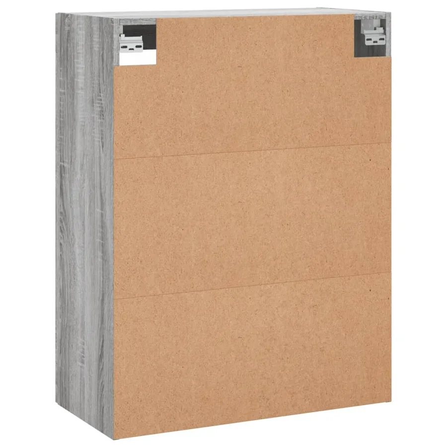Armoires murales 2 pcs sonoma gris bois d'ingénierie - 8