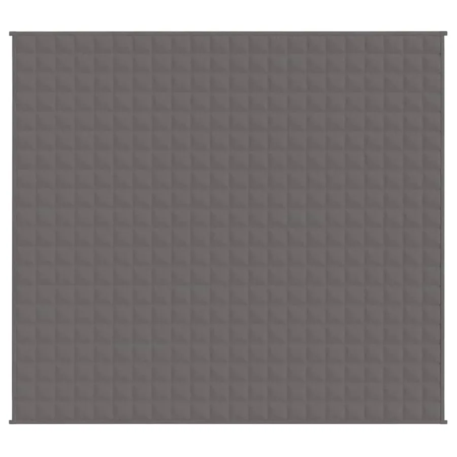 Couverture lestée Gris 200x225 cm 13 kg Tissu - 3