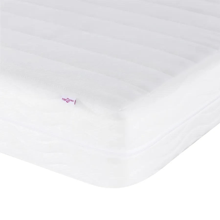 Matelas en mousse blanc 120x200 cm dureté H2 H3 - 7