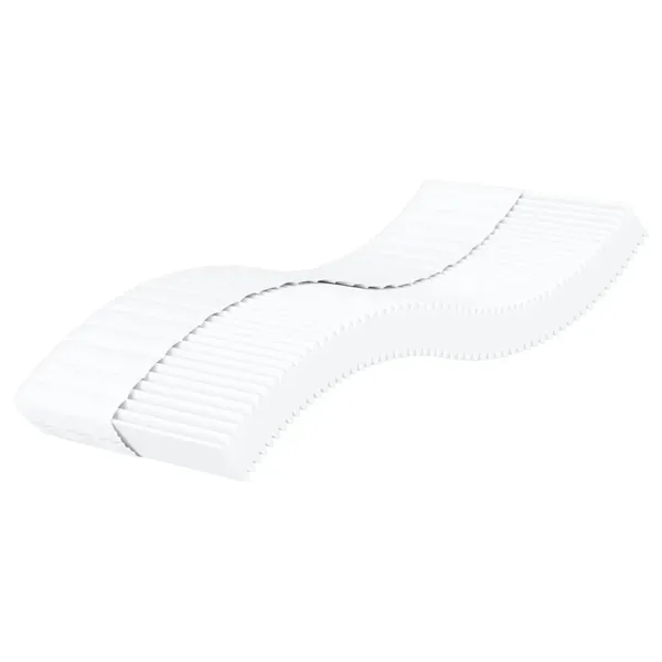 Matelas en mousse blanc 90x200 cm dureté H2 H3