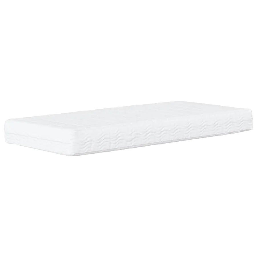 Matelas en mousse blanc 90x200 cm dureté H2 H3 - 3