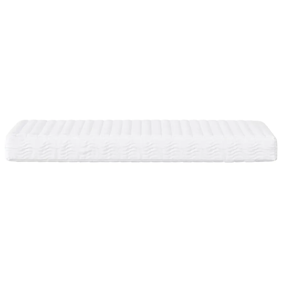 Matelas en mousse blanc 90x200 cm dureté H2 H3 - 4