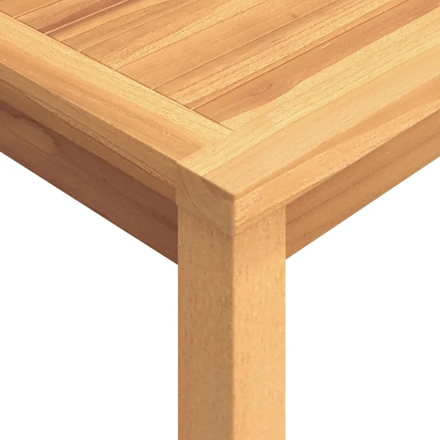 Ensemble à manger de jardin 7 pcs Bois de teck solide - 10