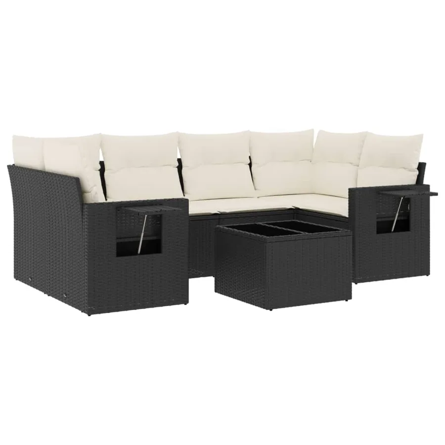 Tête de lit avec oreilles Gris foncé 203x16x118/128 cm Velours - 7