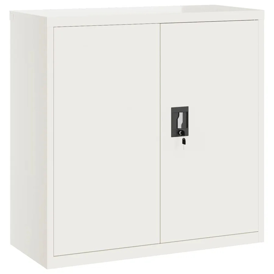 Classeur blanc 90x40x90 cm acier - 2