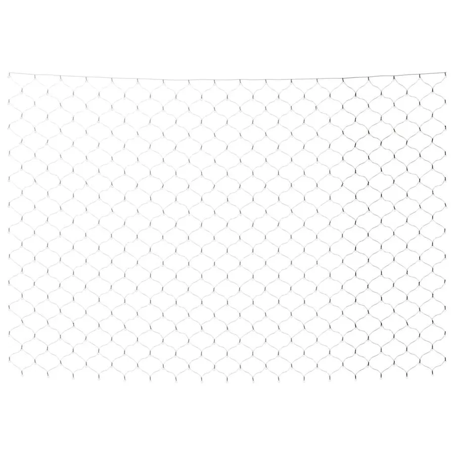 Filet lumineux blanc froid de Noël 3x3 m 306 LED Int/ext - 2