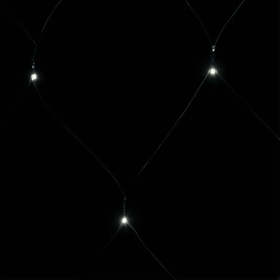 Filet lumineux blanc froid de Noël 3x3 m 306 LED Int/ext - 5